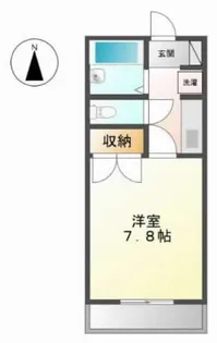 ユースパレス土井【2階】の間取り