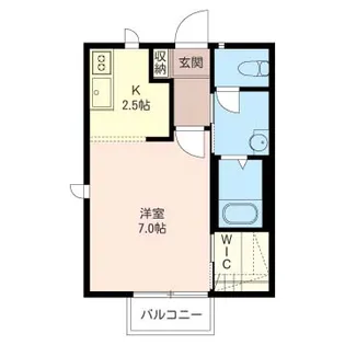 埼玉県深谷市緑ケ丘【アパート】の間取り