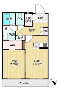 ジヴェルニー奏の杜【2階】の間取り