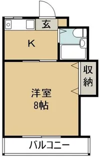 リバティN1【2階】の間取り