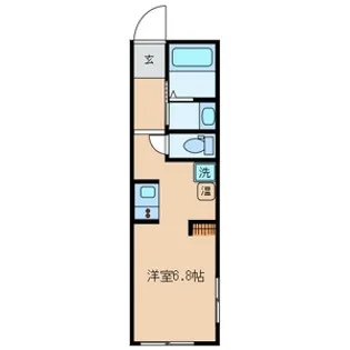 東京都北区田端3【マンション】の間取り