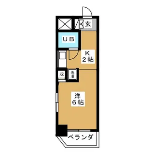 レスパス千種【10階】の間取り
