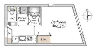 LIVEFLAT巣鴨【3階】の間取り