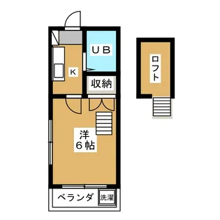 ステップ日野【2階】の間取り