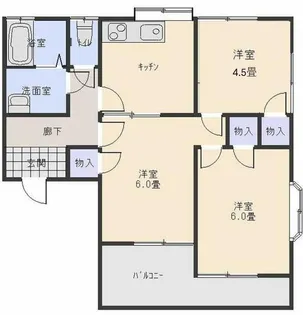 メゾン子安坂【2階】の間取り