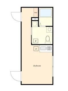 ブライトツー【4階】の間取り