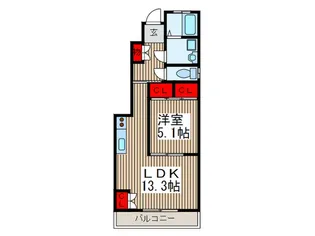 m-Grace【1階】の間取り