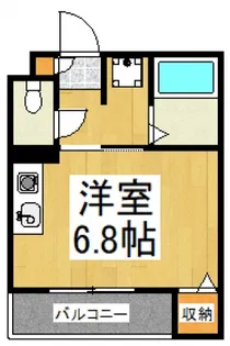 サンハイム【3階】の間取り