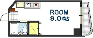 カーサ土橋【5階】の間取り