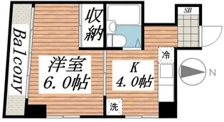 昭花園ビル【2階】の間取り