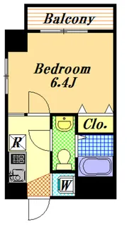 U-BIGヒルズ【2階】の間取り