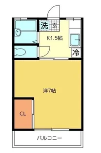 ヴィレッジコーノ【2階】の間取り