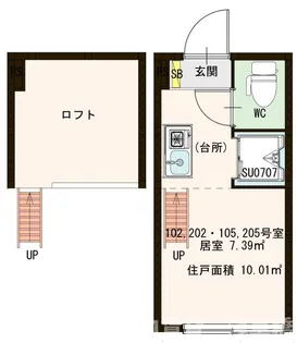 サヴォイ渋谷本町【1階】の間取り