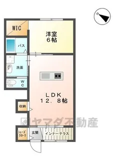 グラウクス【1階】の間取り
