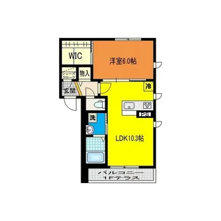 スカイプレジア【2階】の間取り