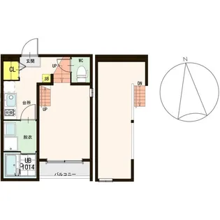 Arc-en-Ciel【1階】の間取り