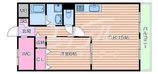 クレアメゾン千里【5階】の間取り