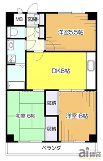 MCベースビル【4階】の間取り