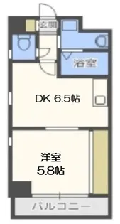 ビエラ江戸堀【3階】の間取り