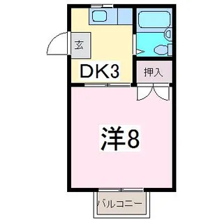 ビバ・カーサ【1階】の間取り