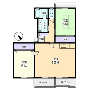 バードランドヒル【2階】の間取り