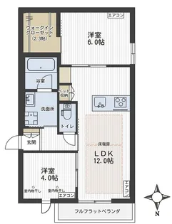 Maison de Sucre【1階】の間取り