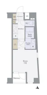 エルフラット板橋【2階】の間取り