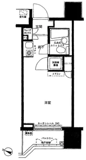 マイキャッスル渋谷JP【3階】の間取り