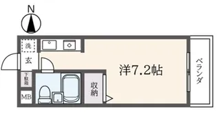 ジョイフル高井戸弐番館【3階】の間取り