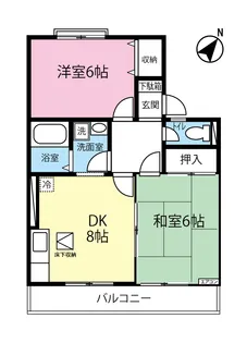コニファー【1階】の間取り