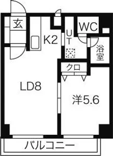 藤屋ビル【7階】の間取り