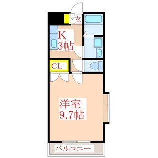 エクシードウィング【3階】の間取り