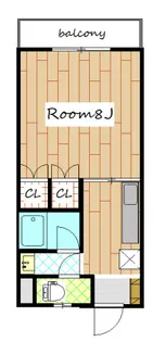 メゾンアリエス【3階】の間取り