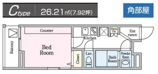 パークヴィラ六町【3階】の間取り