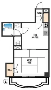 メゾングランパレ【3階】の間取り