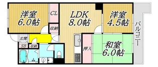エクシオ【3階】の間取り