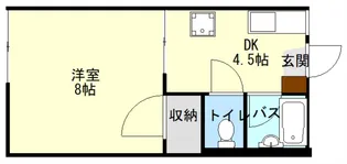 RICH弐番館【1階】の間取り