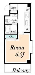 Chou Chou【3階】の間取り