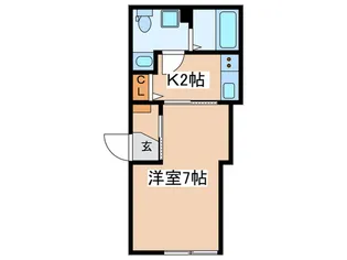 LUMINOUS Fuchinobe【2階】の間取り