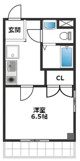 サンフォード【4階】の間取り