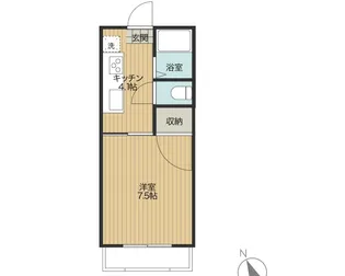 セフィラフジ【2階】の間取り
