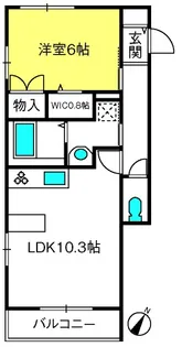 Sophia【3階】の間取り