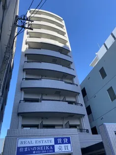 ライオンズマンション亀島【8階】の外観