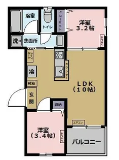 Lino35【1階】の間取り