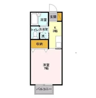 セカンドベル【2階】の間取り