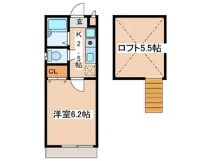 ビラ510 No.5【1階】の間取り