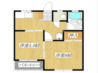 クレードルイダ【3階】の間取り