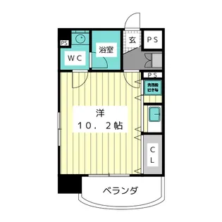 リヴシティ大須【7階】の間取り