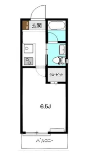 ジャサント大久保【1階】の間取り