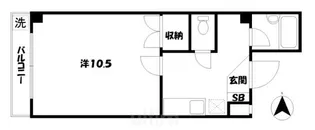 BOIS DE BOULOGNE【4階】の間取り